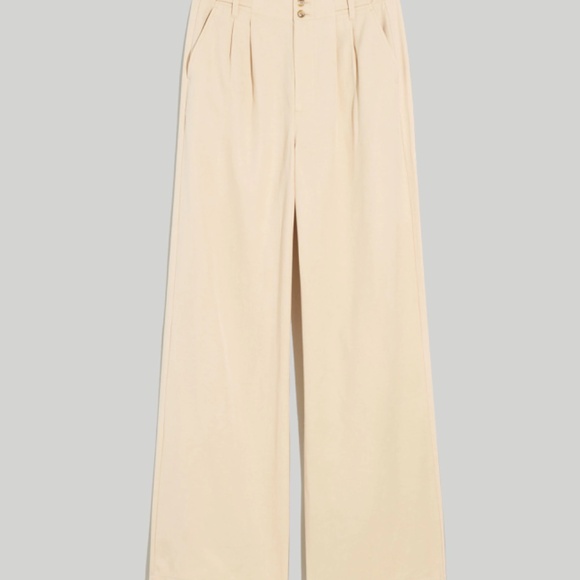 Madewell Harlow wide-leg pants PETIT - Picture 2 of 4